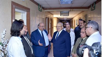 الخشت: تطبيق أحدث النظم والوسائل الطبية بمستشفى الطلبة وفق أعلى المعايير والأكواد العالمية