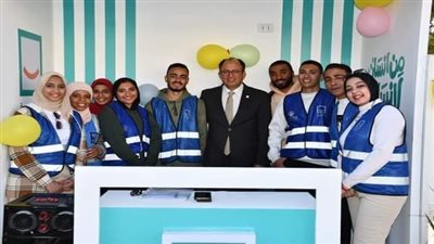 افتتاح Booth حياة كريمة بجامعة حلوان يؤكد دور الجامعة فى خدمة المجتمع