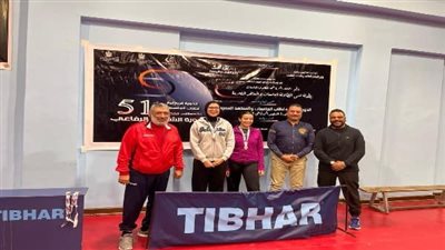 جامعة الزقازيق تفوز بالميدالية الفضية فى تنس الطاولة