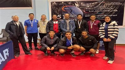 جامعة طنطا تحصد ٤ ميداليات ذهبية فى تنس الطاولة