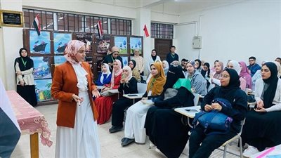 جامعة حلوان تواصل تأهيل طلابها للالتحاق بالمشروع القومي لمحو الأمية 