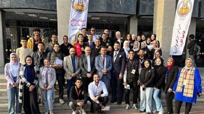 فوز طلاب كلية الهندسة بجامعة حلوان بالمركزين الأول والثاني في مسابقة Sumo Robot