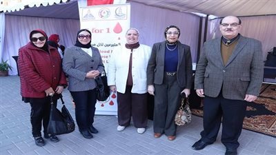 بجامعة عين شمس.. انطلاق حملة للتوعية بأهمية وفوائد التبرع التطوعي الدائم بالدم