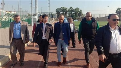 زيارة تفقدية لرئيس جامعة بنها لتعظيم الاستفادة من الاستراحات والملاعب الرياضية