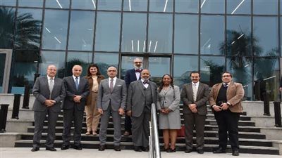 زيارة وفد من جامعة تكساس الأمريكية لجامعة عين شمس لبحث سبل التعاون