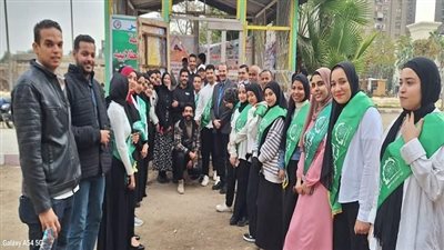 انطلاق فعاليات المهرجان البيئي بكلية التكنولوجيا والتعليم بجامعة حلوان