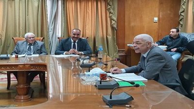 محمود الفولي يحضر الاجتماع الشهري لمجلس شئون التعليم بـ جامعة المنوفية