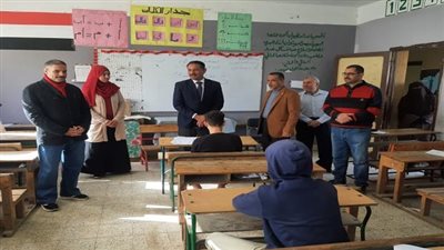 مدير تعليم الجيزة في جولة تفقدية لإدارتي أوسيم ومنشأة القناطر