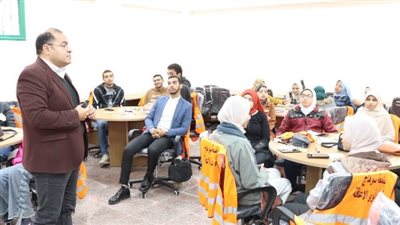 النعماني يشهد فعاليات ورشة العمل التدريبية بمركز خدمة الطلاب ذوي الإعاقة بجامعة سوهاج