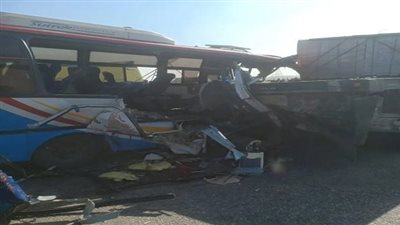 أول رد من الجامعة المصرية الروسية بشأن حادث الاتوبيس 