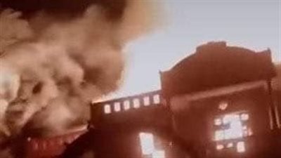  أخبار الحوادث.. حريق هائل داخل لوكيشن تصوير مسلسل 