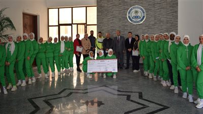 تربية رياضية جامعة العريش تحقق المركز الأول للبنات والرابع للبنين على مستوى الجامعات المصرية 