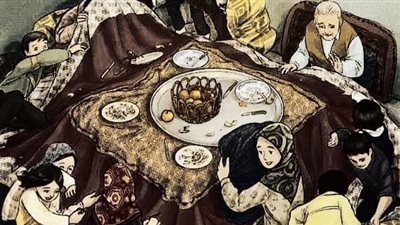 مين مانفسوش يوم يغمض.. عينه..ولو يفتح يلقى نفسه.. طفل..مادخلش ابتدائي