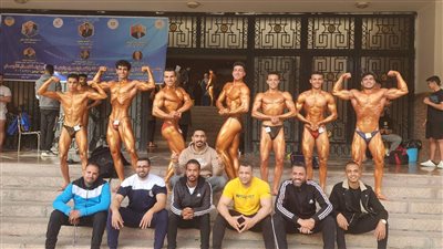 جامعة سوهاج تحصد فضيتان وبرونزية فى بطولة الجامعات لكمال الأجسام