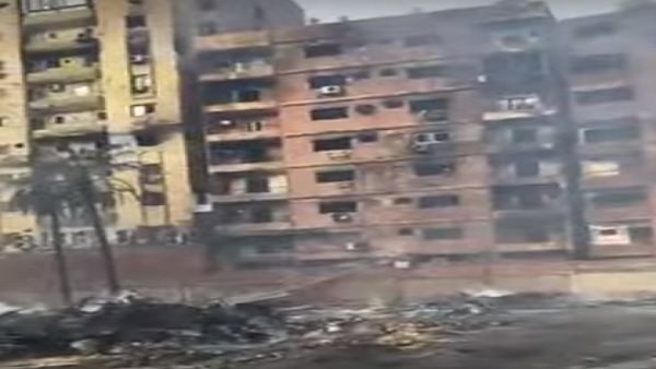 حريق ستوديو الأهرام