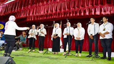 أخبار الجامعات | فريق جامعة كفر الشيخ يتألق في ملتقي الإنشاد الديني والابتهالات بمعهد إعداد القادة