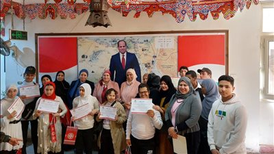 تكريم زوي الهمم بمدرسة التربية الفكرية بإدارة شرق شبرا التعليمية