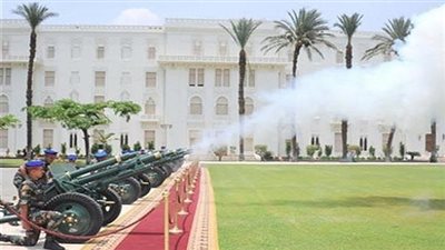 سر إطلاق 21 طلقة من المدفعية فى حفل تنصيب الرئيس السيسي.. تفاصيل