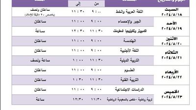 بالقاهرة والجيزة.. جدول امتحانات الصف الثالث الإعدادي 2024 وشاومينج تتوعد نشر الامتحان غدًا