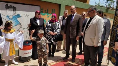 أخبار التعليم.. مدير تعليم المنوفية يفتتح معرض ختام الانشطة الطلابية بإدارة الشهداء التعليمية