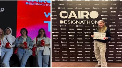 طلاب كلية العلوم التطبيقية والفنون في جامعة الألمانية بالقاهرة يشاركون في إسبوع القاهرة للتصميم
