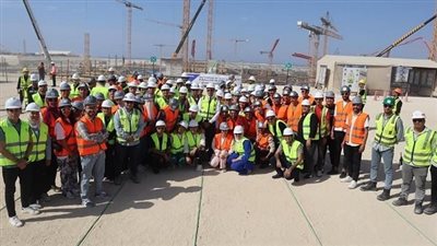 أخبار الجامعات | كلية الآداب جامعة القاهرة تنظم زيارة لطلابها لمحطة الضبعة النووية