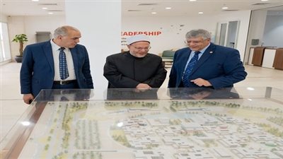 أخبار الجامعات | مفتى الجمهورية في حوار مفتوح مع طلاب الجامعة المصرية اليابانية بشأن تجديد الخطاب الديني