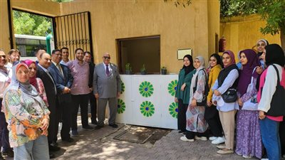 رئيس جامعة الأقصر يفتتح مشاريع تخرج طلاب ترميم الآثار 