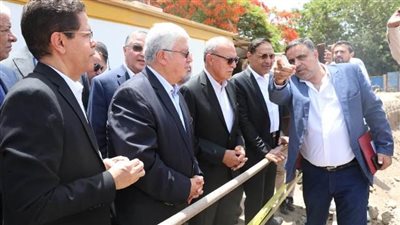 وزير التعليم العالي يزور أرض مستشفى بنها الجامعي الجديد