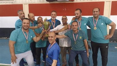 فريق نادي العاملين بجامعة أسيوط يحصد المركز الأول على مستوى الجمهورية