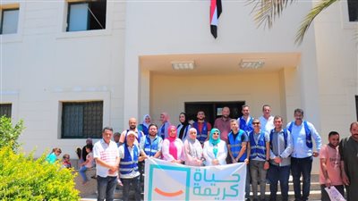 جامعة كفر الشيخ تطلق قافلة شاملة ضمن مبادرة حياة كريمة