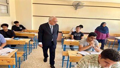 تعليمات حاسمة لوزير التربية والتعليم اثناء تفقده لجان امتحانات الثانوية العامة 2024.. حجازى يضرب ولا يبالى