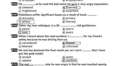 الثانوية العامة 2024.. 700 سؤال وإجابتها في اللغة الانجليزية.. مراجعات نهائيه
