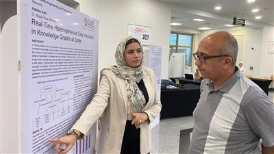 الجامعة الألمانية بالقاهرة تنظم معرض لمشاريع تخرج طلاب كلية هندسة وتكنولوجيا المعلومات