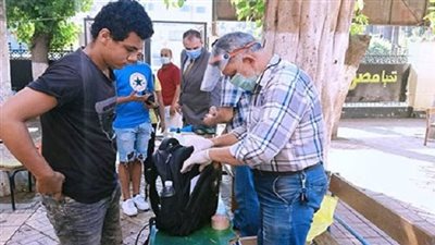 تفتيش طلاب الثانوية العامة 2024 قبل امتحان الديناميكا