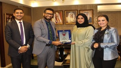 وفد من جامعة المنصورة في زيارة تفقدية لـ الملحقية الثقافية لدولتي الكويت والبحرين