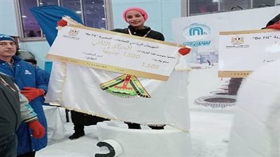 إنجاز رياضي في جامعة بنها والفوز بالميدالية الفضية في المهرجان الرياضي للجامعات