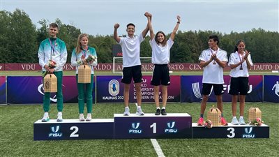 جامعة مصر للمعلوماتية تهنئ الطالبة زينة عامر لحصادها ميداليتين ذهبيتين ببطولة العالم للجامعات للخماسي الحديث 