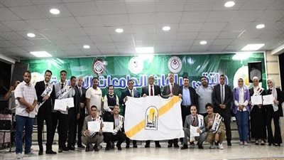 جامعة أسيوط تتألق في ملتقى برلمان الجامعات المصرية وتكتسح المراكز الأولى.. والمنشاوي يهنئ المتفوقين