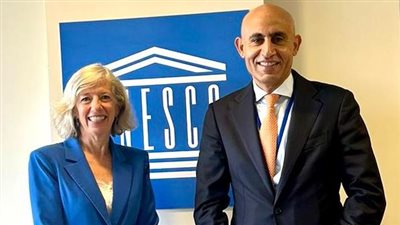 وزير التربية والتعليم يلتقى مع مساعد مدير عام التعليم باليونسكو لبحث تعزيز التعاون 