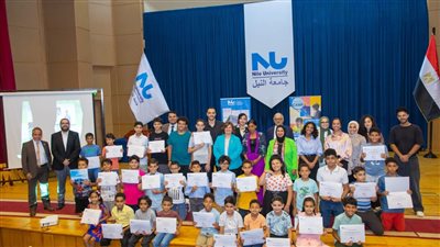 كلية التعليم المستمر في جامعة النيل تحتفل بتخرج دفعة جديدة من برامج الأنشطة الصيفية 