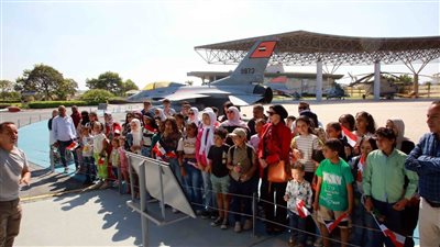 أمانة التجمع الأول في حزب حماة الوطن تزور متحف القوات الجوية 