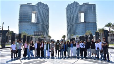 طلاب هندسة الجامعة الألمانية الدولية يزورون مدينة العلمين الجديدة لتعزيز الخبرات العملية