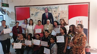 مدير تعليم القليوبية تكرم المشاركين فى مسابقة النشاط الصيفي لمادة التربية الدينية المسيحية