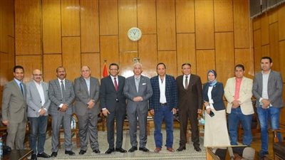 جامعة أسيوط تستضيف وفد نقابة الصحفيين لتفعيل بروتوكول في مجال التدريب والتأهيل