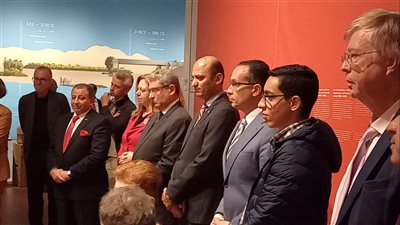 جامعة المنصورة تشارك فى حفل ختام معرض الآثار المصرية فى برلين 