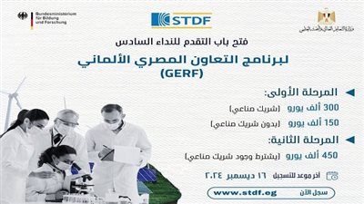 التعليم العالي تعلن عن فتح باب التقديم لبرنامج التعاون المصري الألماني بتمويل يصل إلى 750 ألف يورو