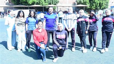 جامعة سوهاج تنظم اليوم الرياضي للفتاة الجامعية ضمن مبادرة 