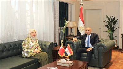 وزير التربية والتعليم يبحث مع سفيرة البحرين بالقاهرة سبل تعزيز التعاون في في مدارس التكنولوجيا التطبيقية