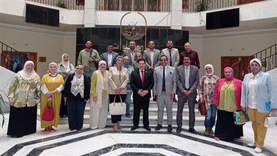 جامعة حلوان تبحث سبل دعم الوافدين لتحقيق تجربة أكاديمية متميزة